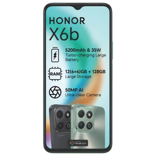 Honor X6B Green Smartphone
