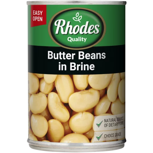 Rhodes Quality Butter Beans in Brine 410g