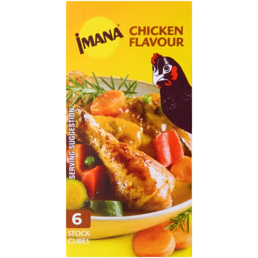 Imana Chicken Flavour Stock Cubes 6 Pack