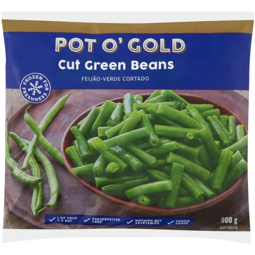 Pot O’ Gold Frozen Cut Green Beans 900g