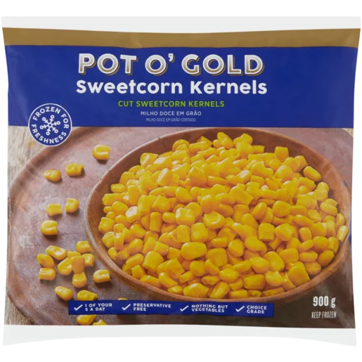 Pot O’ Gold Frozen Sweetcorn Kernels 900g