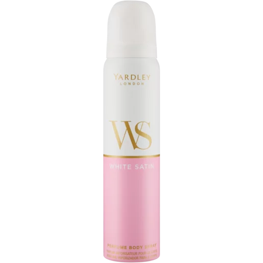 Yardley White Satin Perfume Body Spray 90ml