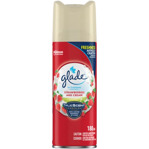Glade Strawberries & Cream Air Freshener 180ml