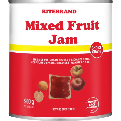 Ritebrand Mixed Fruit Jam 900g