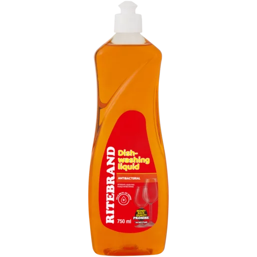 Ritebrand Antibacterial Dishwashing Liquid 750ml