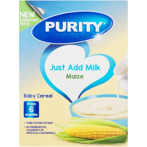PURITY From 6 Months Maize Baby Cereal 200g