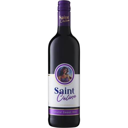 The Saints Saint Celine Natural Sweet Red Wine Bottle 750ml