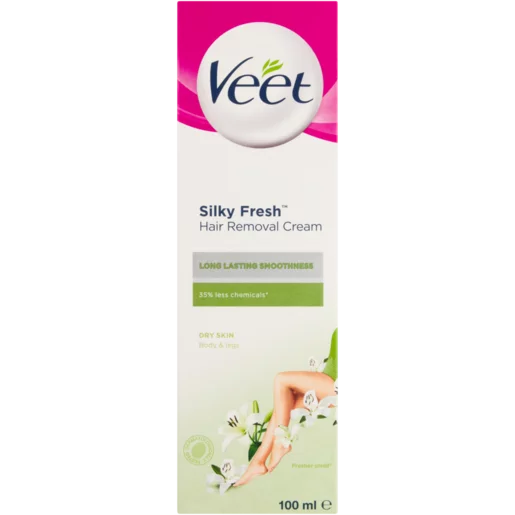 Veet Silky Fresh Dry Skin Body & Legs Hair Removal Cream 100ml