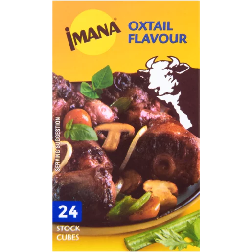 Imana Oxtail Flavour Stock Cubes 24 Pack