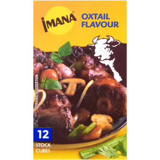 Imana Oxtail Flavour Stock Cubes 12 Pack