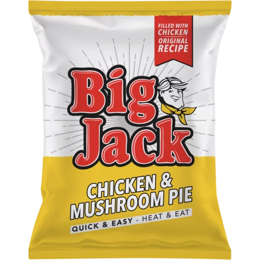 Big Jack Chicken & Mushroom Pie