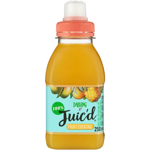 Darling Juic’d Fruit Cocktail 100% Fruit Juice Blend 250ml