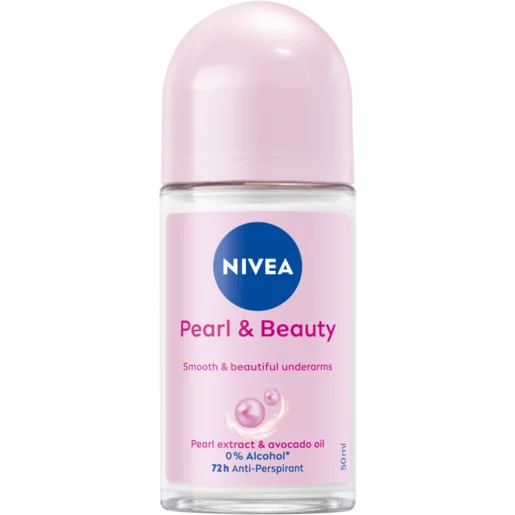 NIVEA Pearl & Beauty Anti-Perspirant Roll-On 50ml