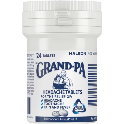 Grand-Pa Headache Tablets 24 Pack