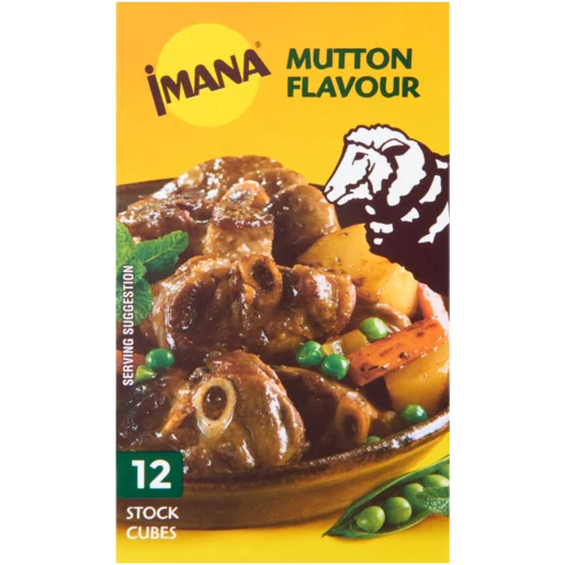 Imana Mutton Flavoured Stock Cubes 12 Pack