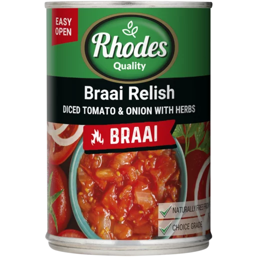 Rhodes Quality Braai Relish 410g