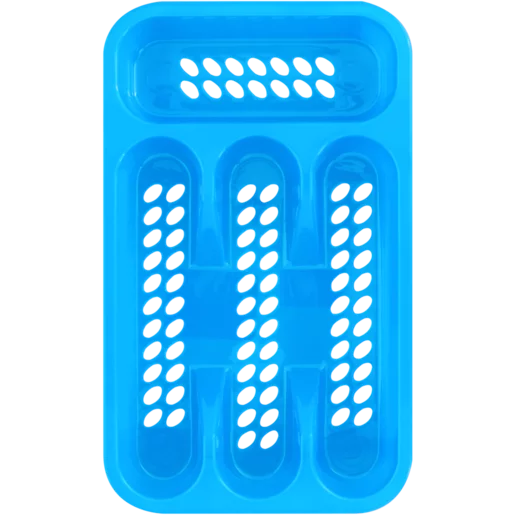Cutting Edge Slotted Cutlery Tray 329mm x 199mm (Colour May Vary)