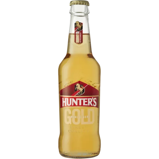 Hunter’s Gold Cider Bottle 330ml