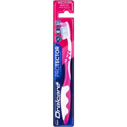Renew Oralcare Medium Protector Toothbrush 1s (Colour May Vary)
