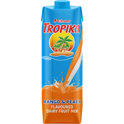 Clover Tropika Mango & Peach Flavoured Dairy Fruit Mix 1L