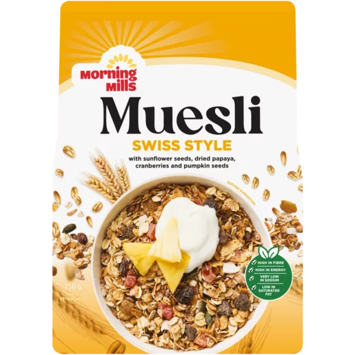 Morning Mills Swiss Style Muesli 750g