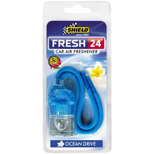 SHIELD Car Care Fresh 24 Ocean Drive Car Air Freshener 7ml