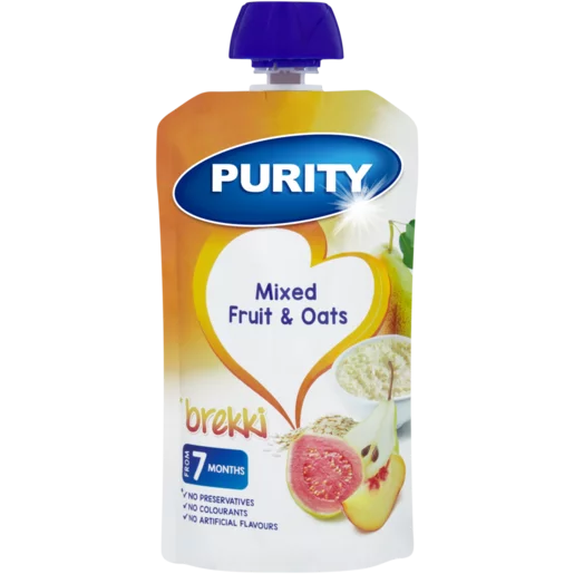 PURITY From 7 Months Mixed Fruit & Oats Brekki 110ml