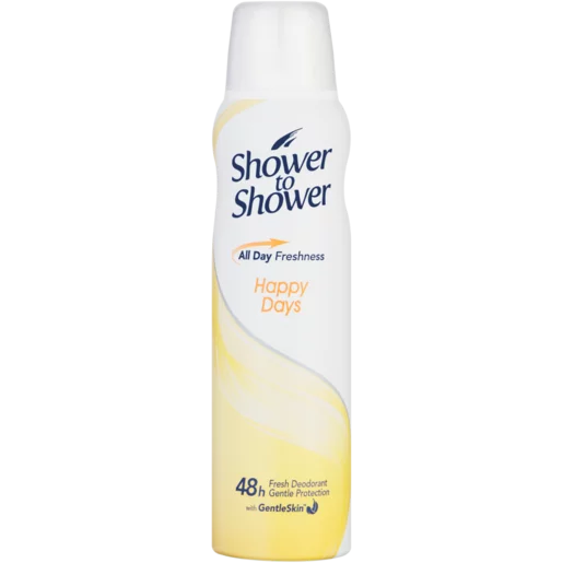 Shower to Shower Happy Days Deodorant Body Spray 150ml