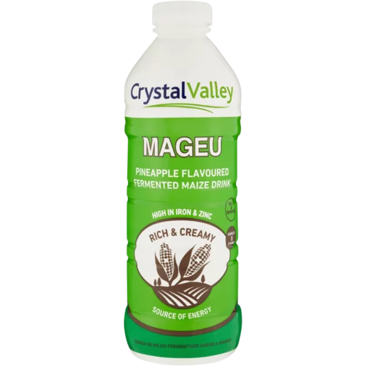 Crystal Valley Pineapple Flavoured Mageu Fermented Maize Drink 1L