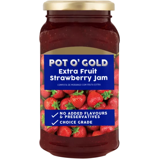 Pot O' Gold Strawberry Jam 720g
