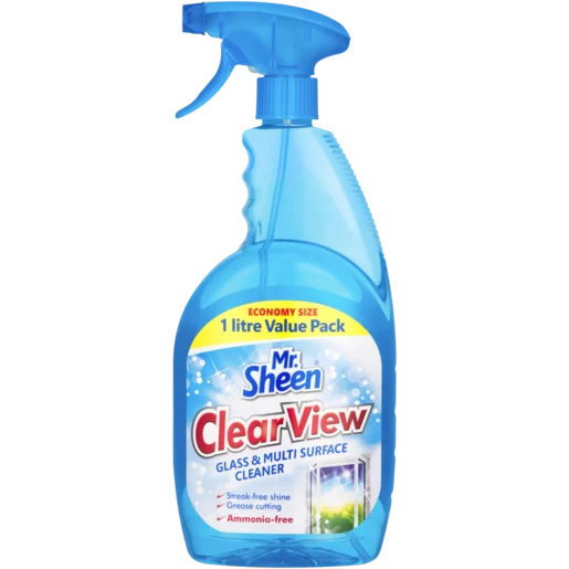 Mr. Sheen ClearView Glass & Multi Surface Cleaner 1L