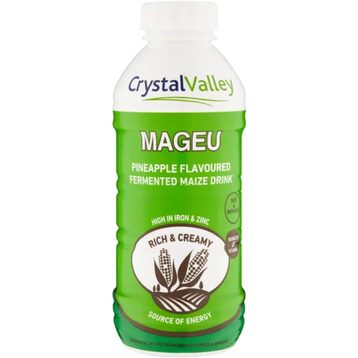 Crystal Valley Mageu Pineapple Flavoured Cultured Maize 500ml