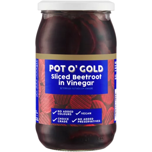 Pot O' Gold Sliced Beetroot in Vinegar 780g