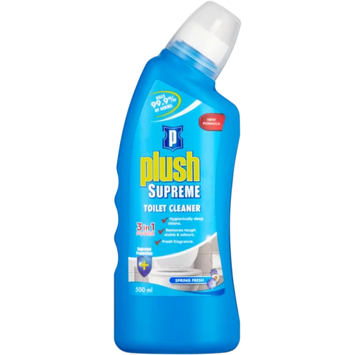 Plush Supreme Spring Fresh Toilet Cleaner 500ml