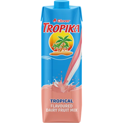 Clover Tropika Tropical Flavoured Dairy Fruit Mix 1L