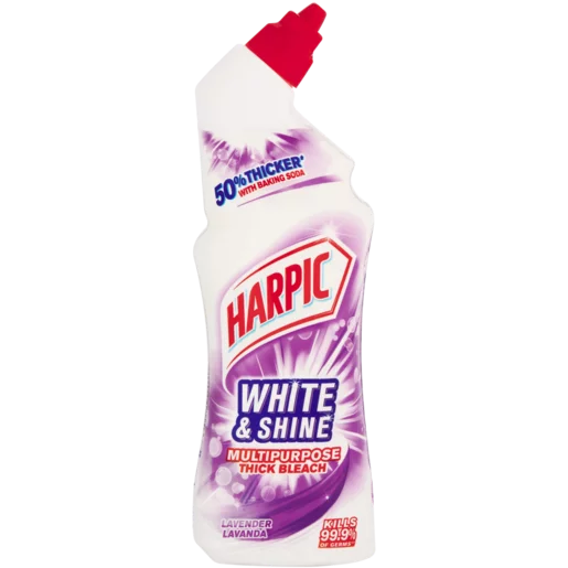 Harpic White & Shine Lavender Multipurpose Thick Bleach 750ml