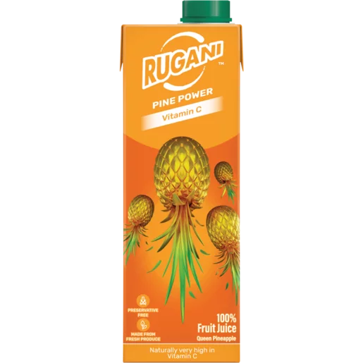 Rugani 100% Pine Power Fruit Juice 750ml