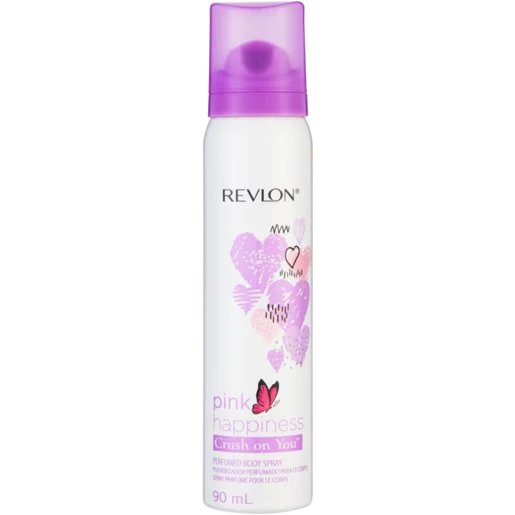 Revlon Pink Happiness Crush On You Perfumed Body Spray 90ml