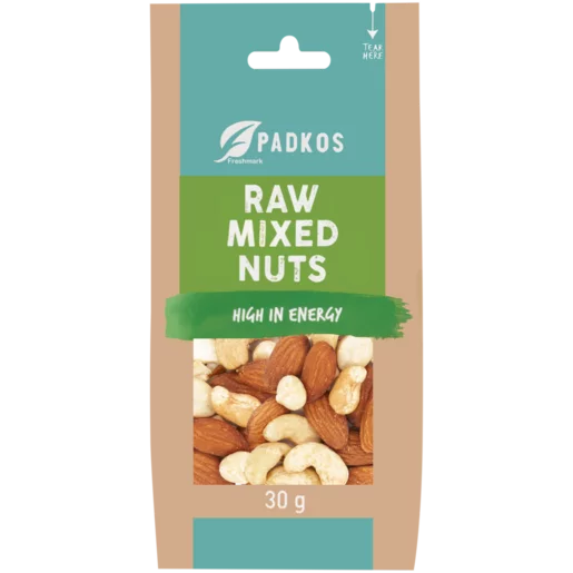 Padkos Raw Mixed Nuts 30g