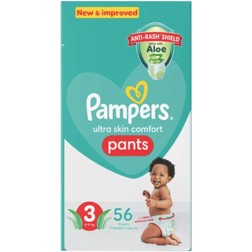 Pampers Pants Active Fit Size 3 6-11kg Diapers 52 Pack