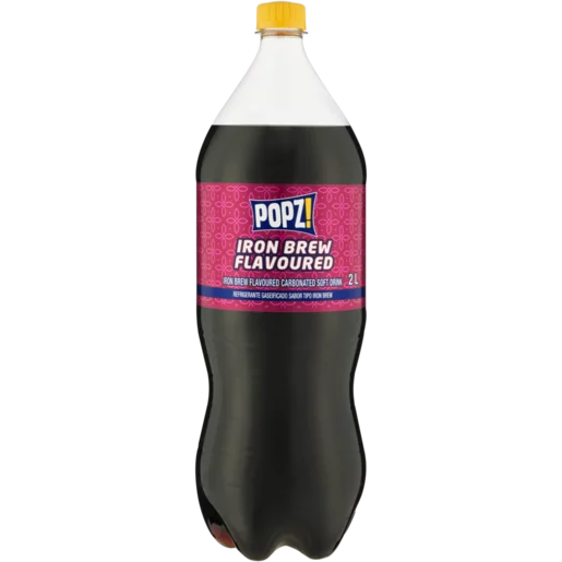 Popz Iron Brew Flavoured Soft Drink 2L