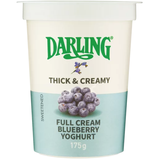 Darling Thick & Creamy Blueberry Full Cream Yoghurt 175g