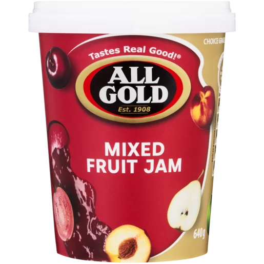 ALL GOLD Mixed Fruit Jam 640g