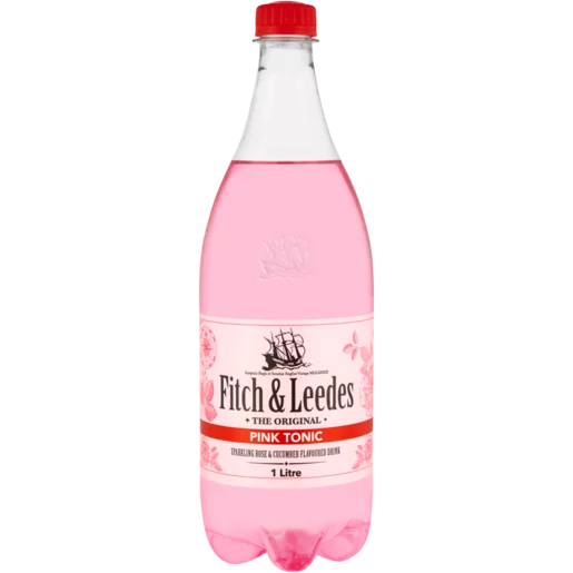 Fitch & Leedes Pink Tonic Sparkling Drink 1L