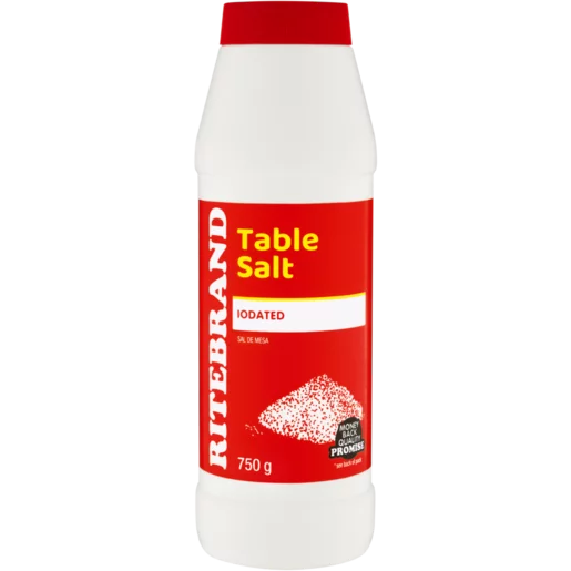 Ritebrand Iodated Table Salt 750g