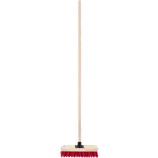 Wooden Handle Soft Bristle Broom 1s