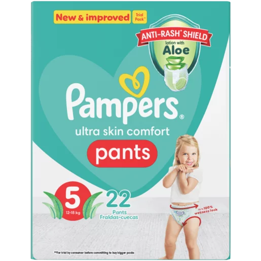 Pampers Pants Active Fit Size 5 11-16kg Diapers 22 Pack