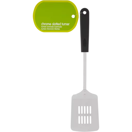 Chrome Slotted Turner 1s