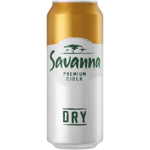 Savanna Dry Premium Cider Can 500ml