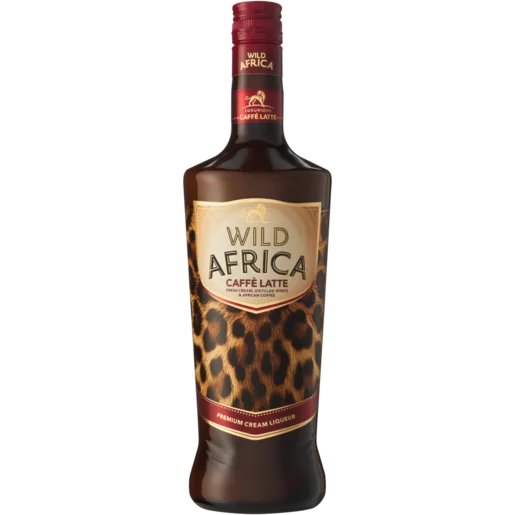 Wild Africa Caffé Latte Premium Cream Liqueur Bottle 750ml